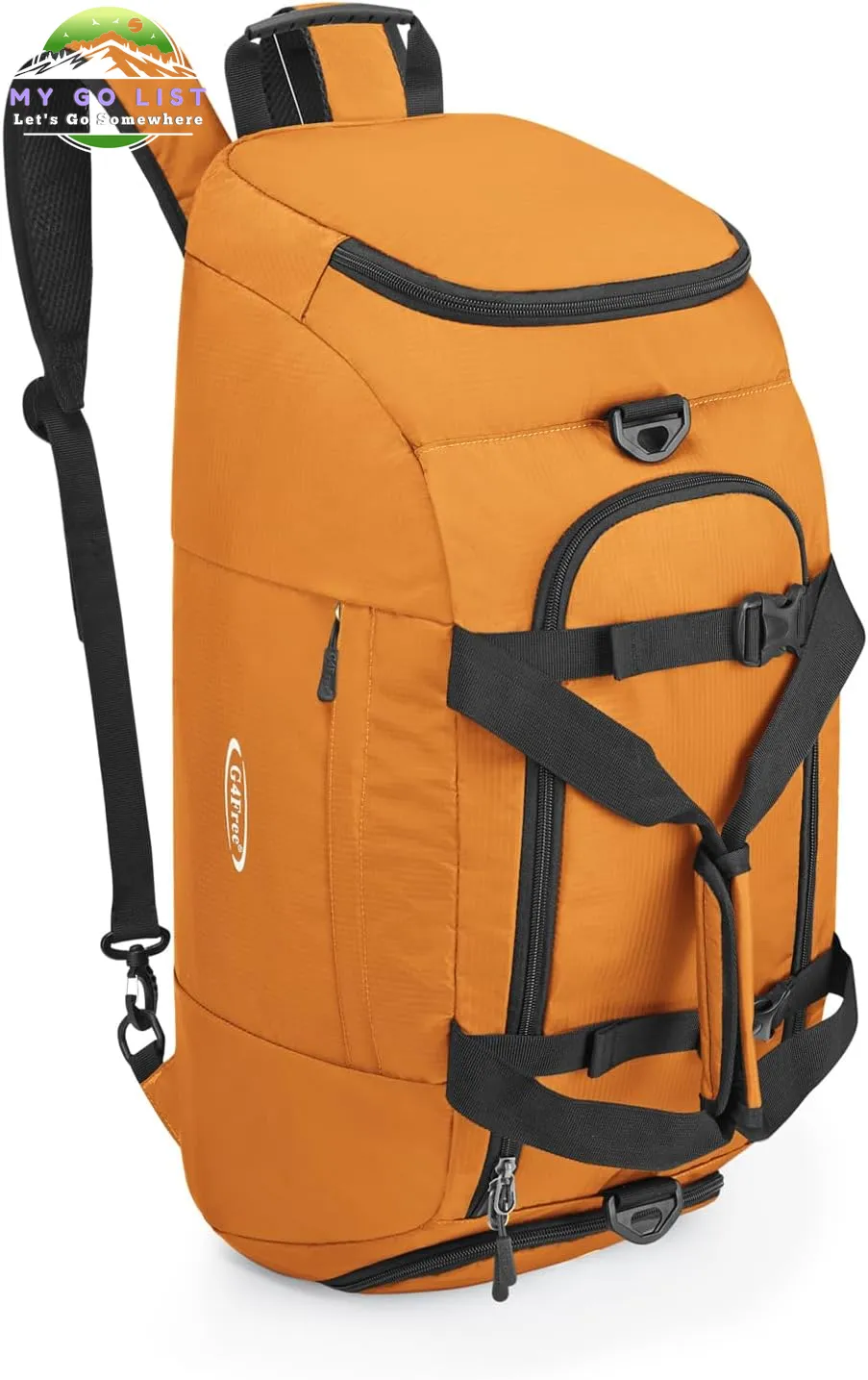 40L 3-Way Duffle Bag Backpack