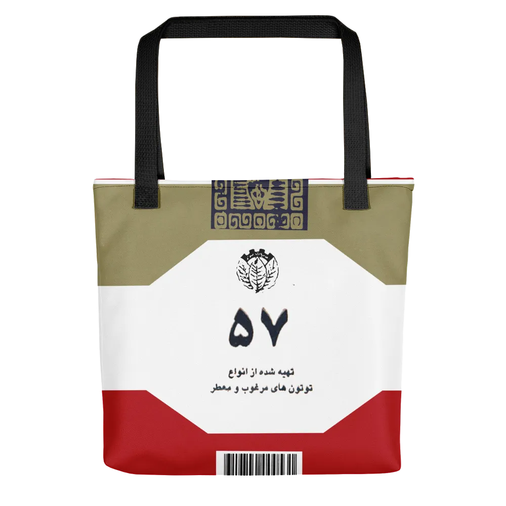 57 Cigarette Tote bag