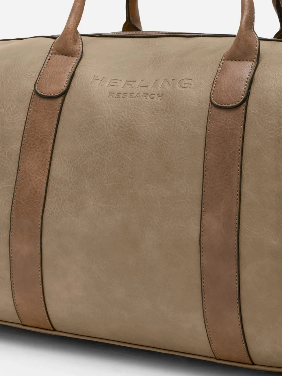 Beige Yellow Meitner Travel Bag