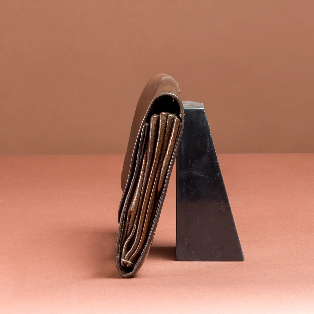 Dark Brown Leather Pouch