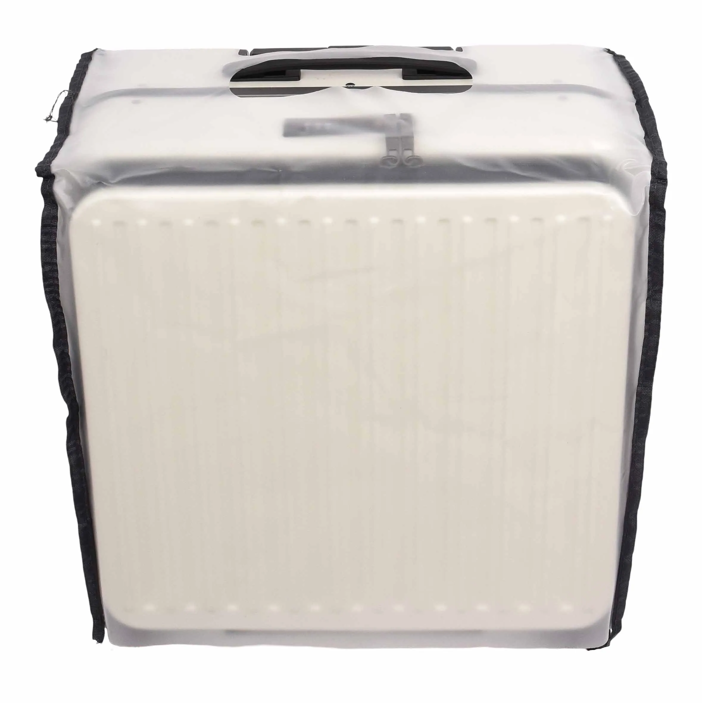 DR696 Four Wheeled Pilot Case Hard Shell Lightweight Cabin Bag White