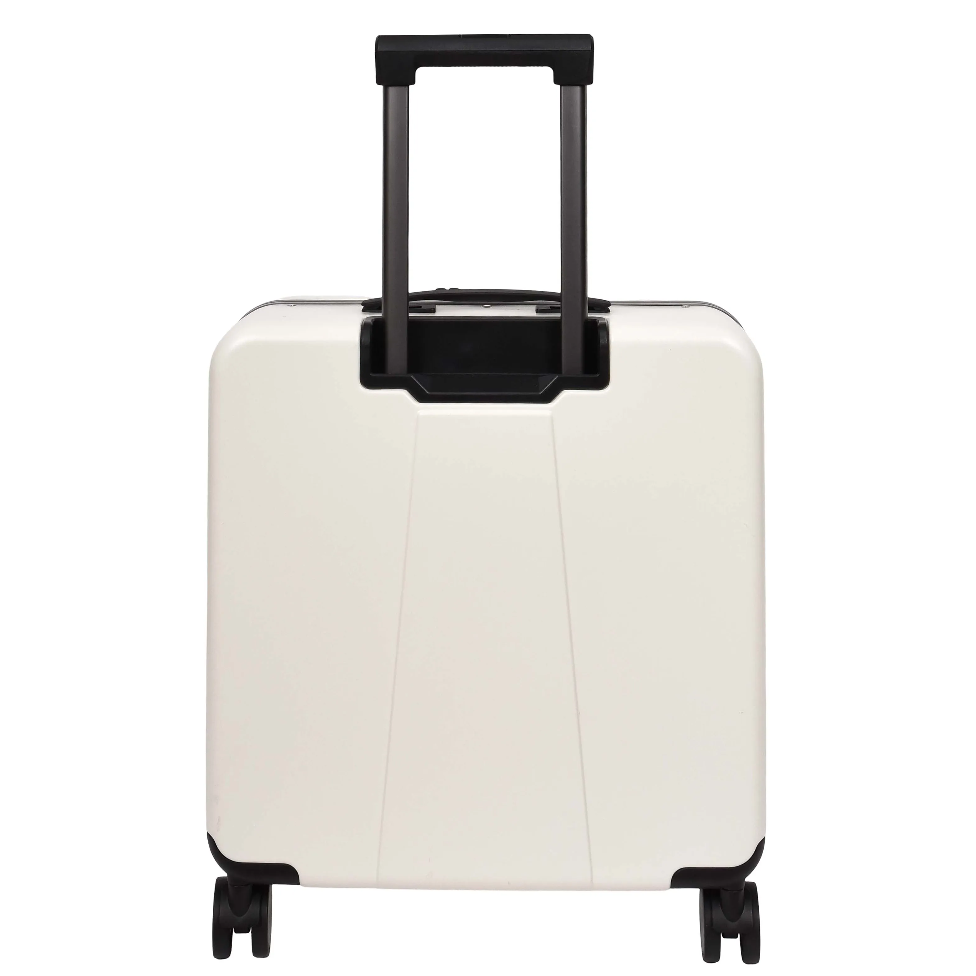 DR696 Four Wheeled Pilot Case Hard Shell Lightweight Cabin Bag White