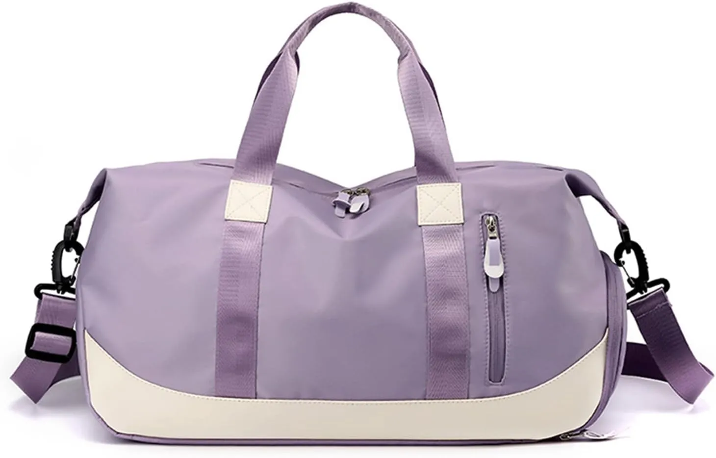 FANDARE Nylon Travel Duffel Bag for Women, Purple