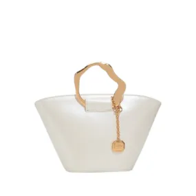 GOLDENVIEW SATCHEL - WHITE/BONE