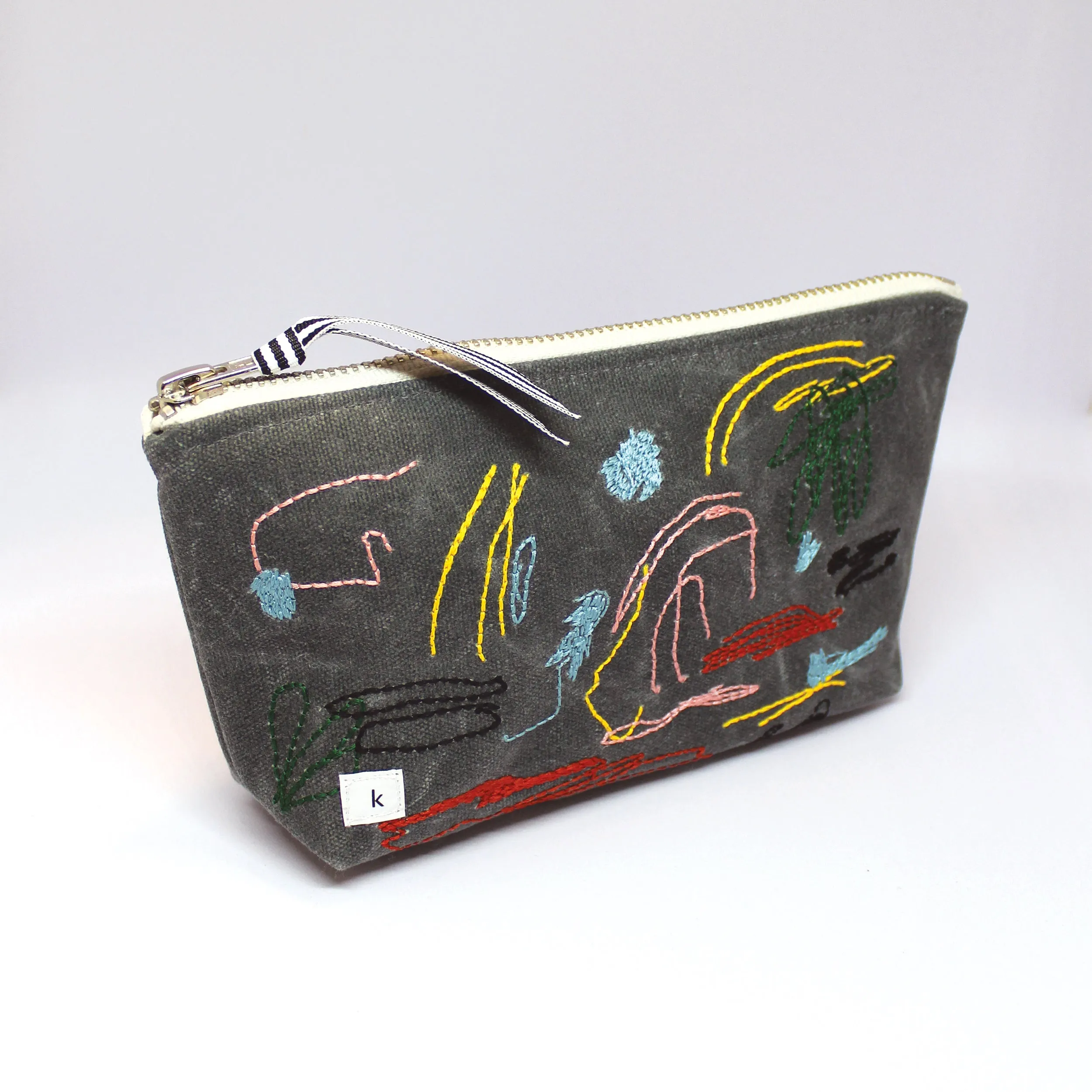 k studio Shorescape travel pouch