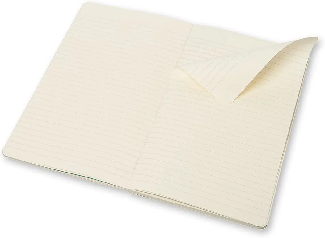 Moleskine Chapters Slim Large, Ruled, Old Rose, Soft Cover Journal