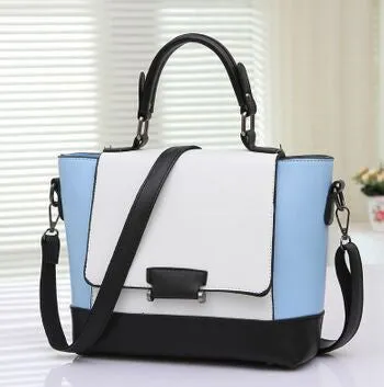 Raphaela PU leather satchel bag