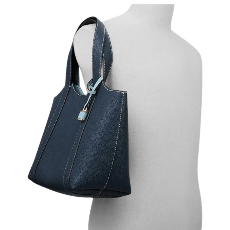 ROWSLEY SATCHEL - NAVY