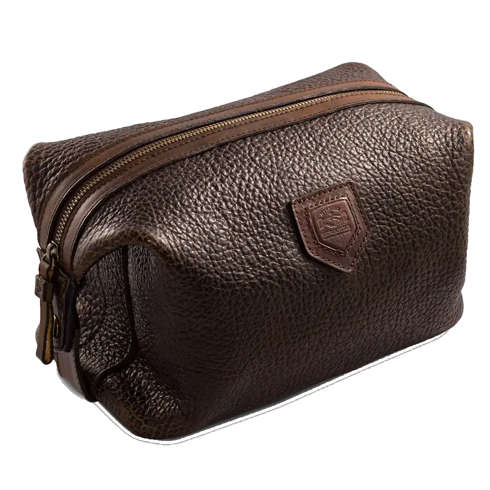 Theodore Leather Shaving Kit