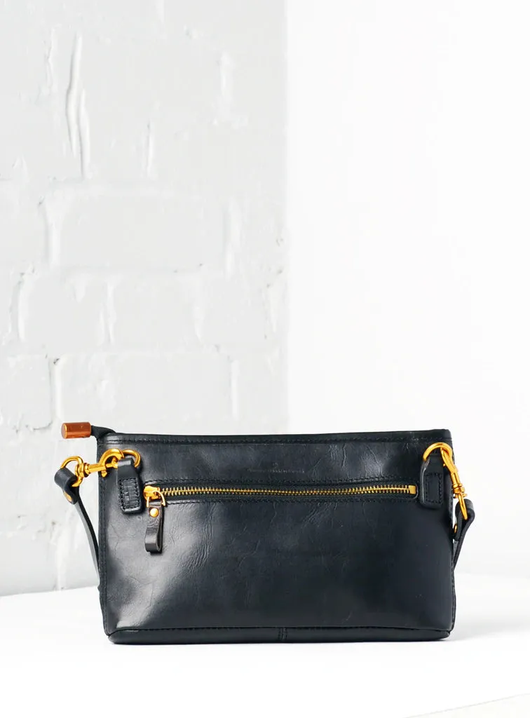 Uppdoo // Origami Clutch/Crossbody Black