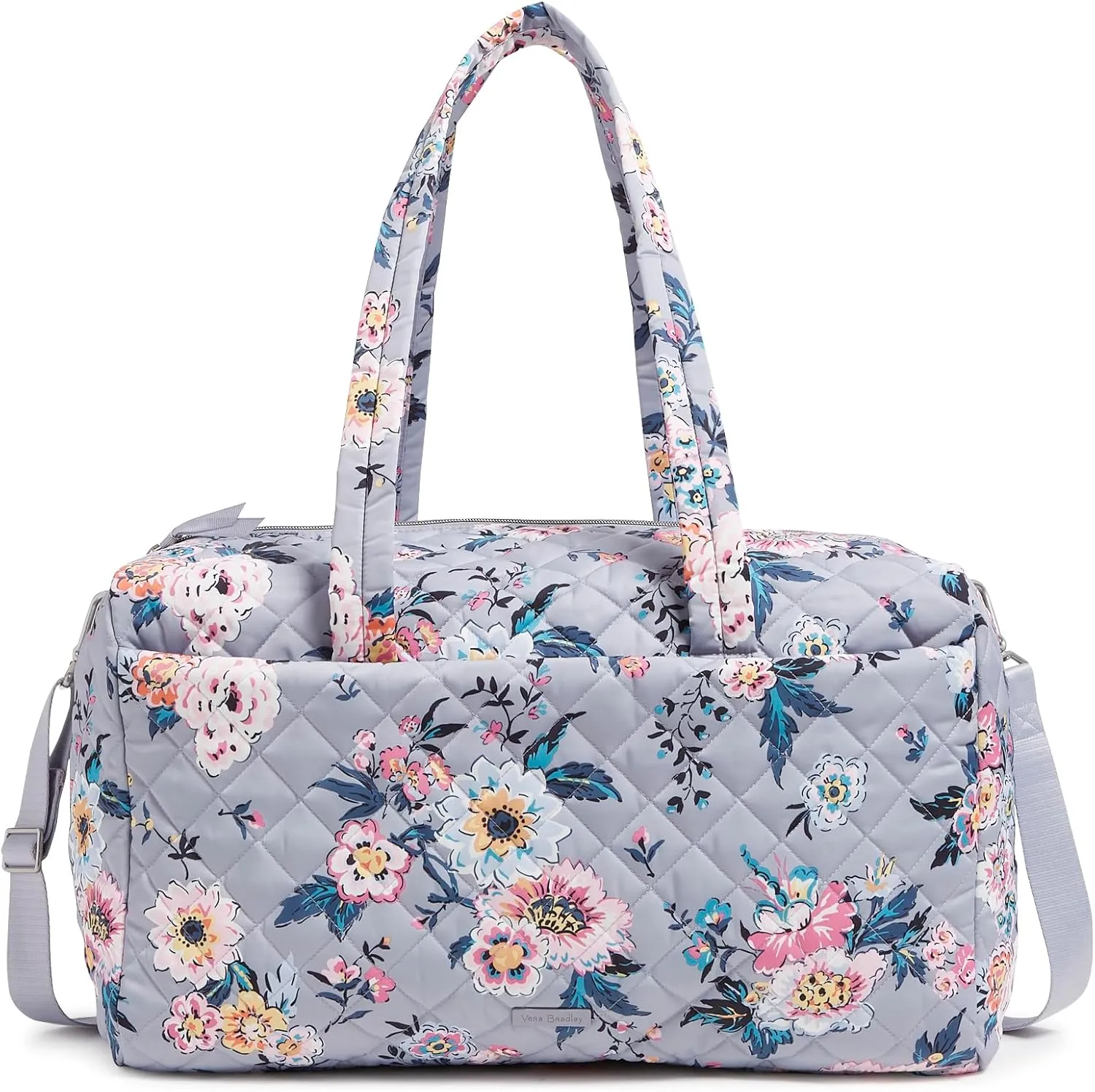 Vera Bradley Performance Twill Large Travel Duffle Bag, Parisian Bouquet