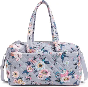 Vera Bradley Performance Twill Large Travel Duffle Bag, Parisian Bouquet