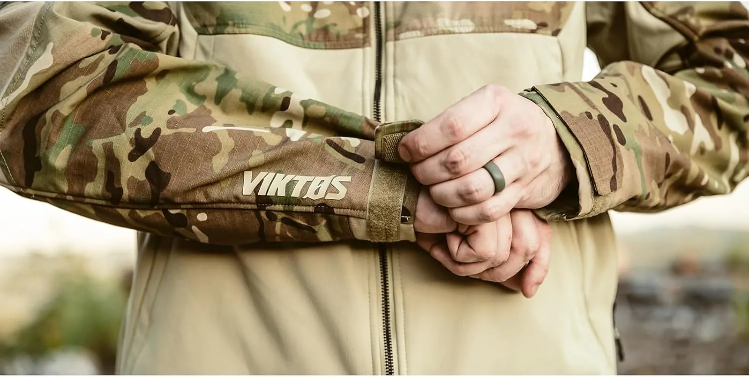 VIKTOS Men's Combonova Cold-Weather Water-Resistant Weatherproof Fleece Lined Insulated Warm Tactical Softshell Jacket